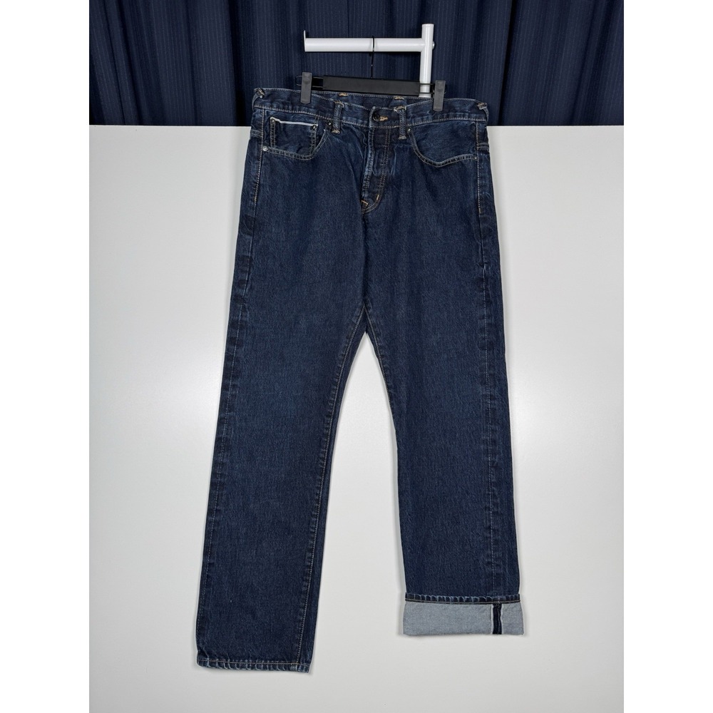 Gap Original Dark Wash Selvedge Denim Jeans Men's 36x32 (35x31)